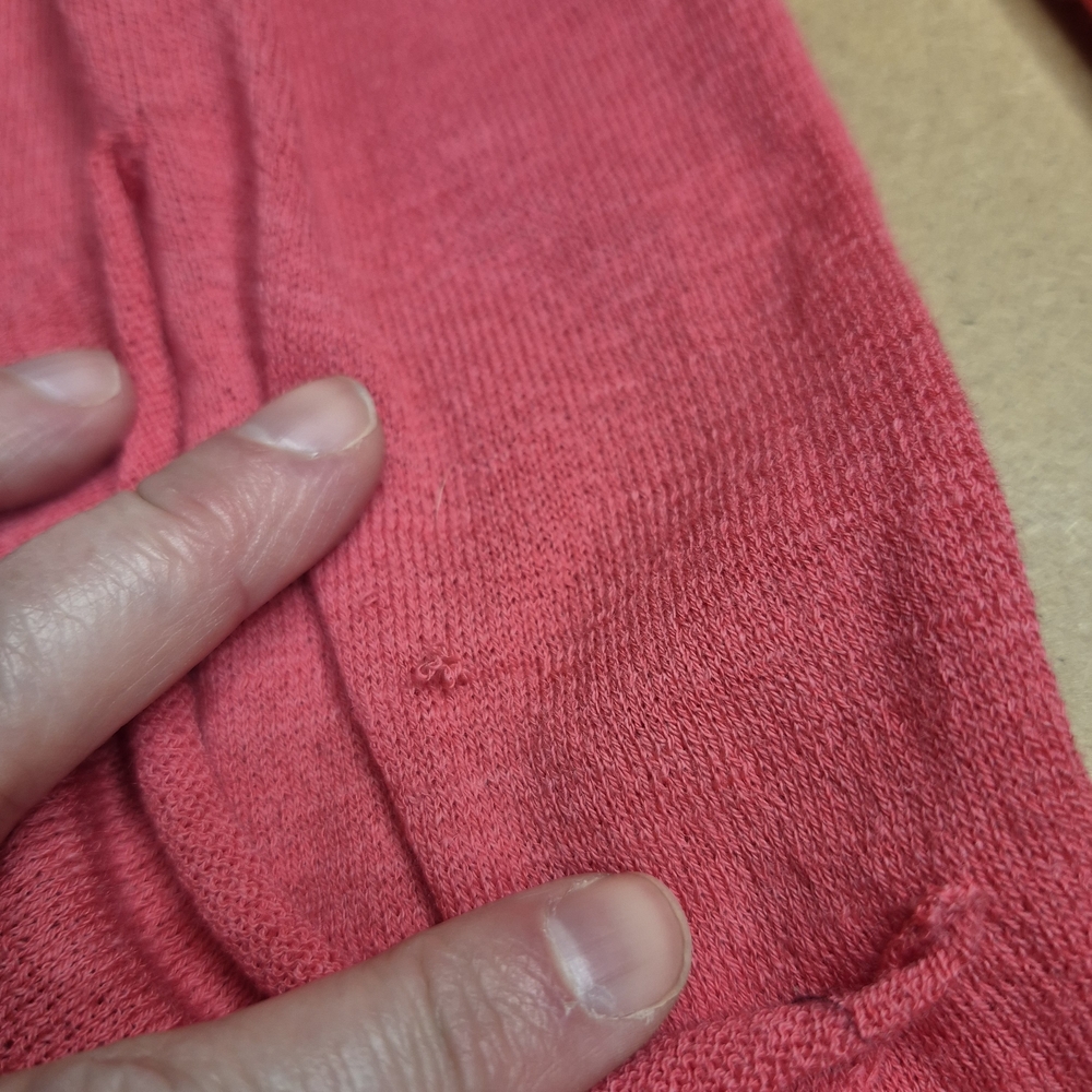 Eileen Fisher Pink Cardigan Sweater - Picture 3 of 8